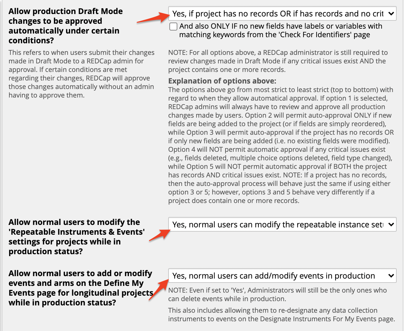 User Settings System-Level 2 of 2